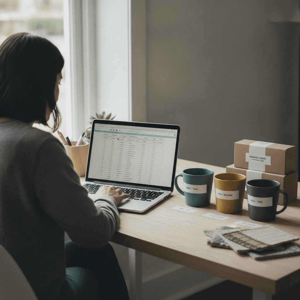 Seller checking product variants and inventory Seller checking product variants and inventory